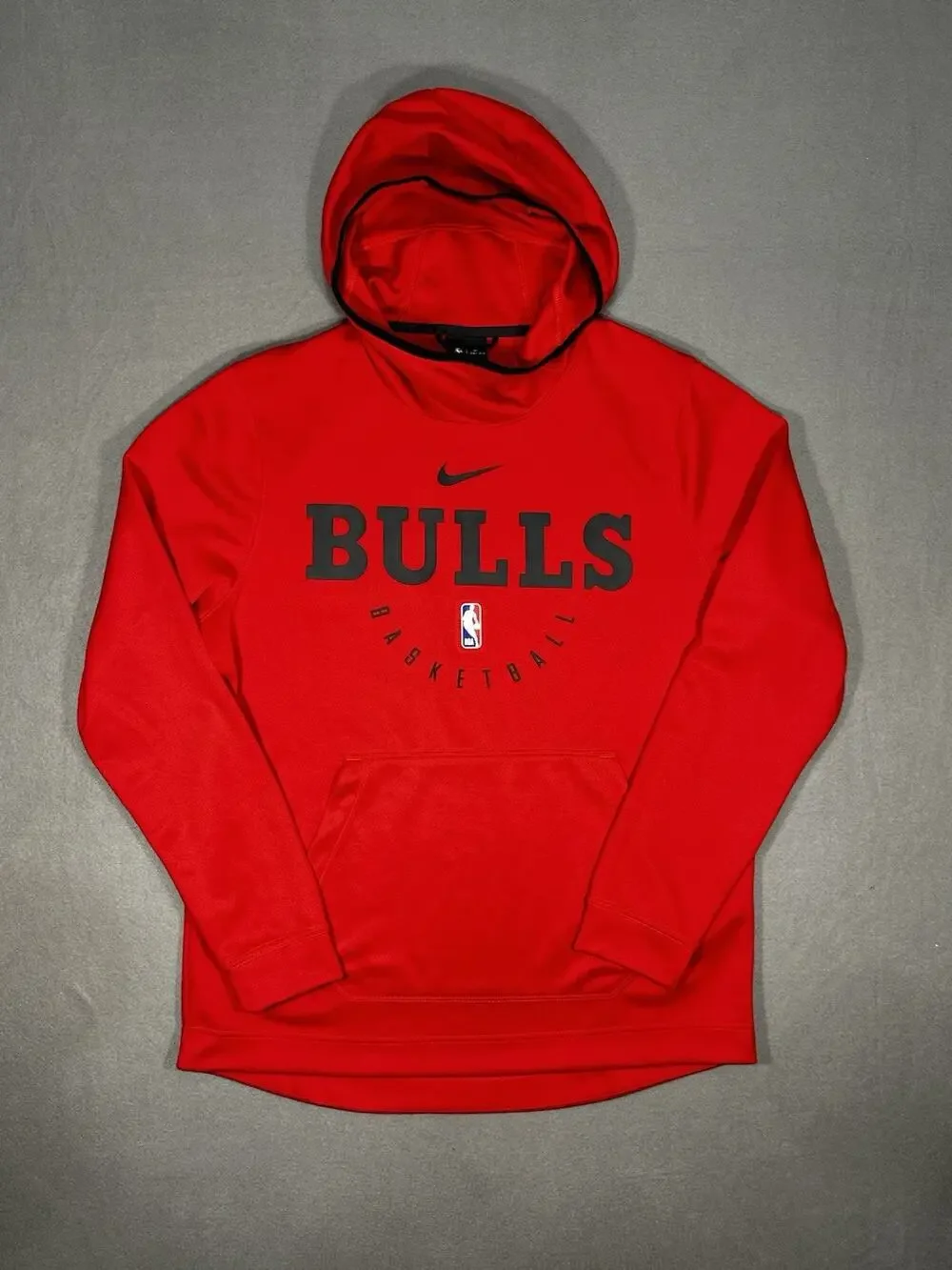 Nike Dri-FIT Chicago Bulls NBA Basketball Hoodie Red Men’s Large